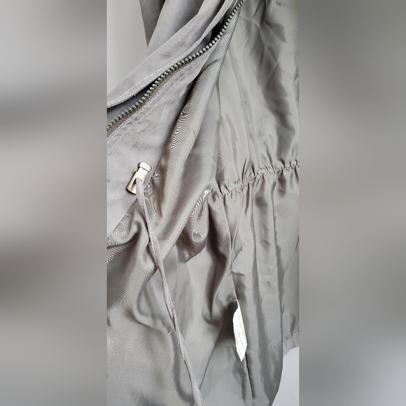 Vintage moss green Luba petites spring utility jacket.No size fits 6/8 best. EUC - Picture 7 of 13